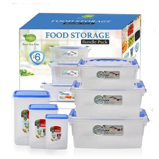 Multipurpose Storage Bundle Pack of 6