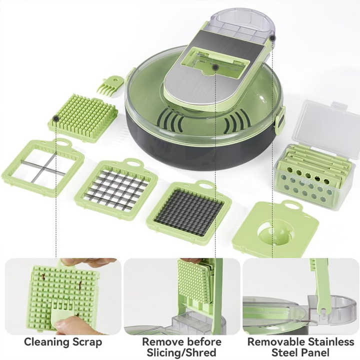 New 13 in 1 Vegetable Chopper Slicer